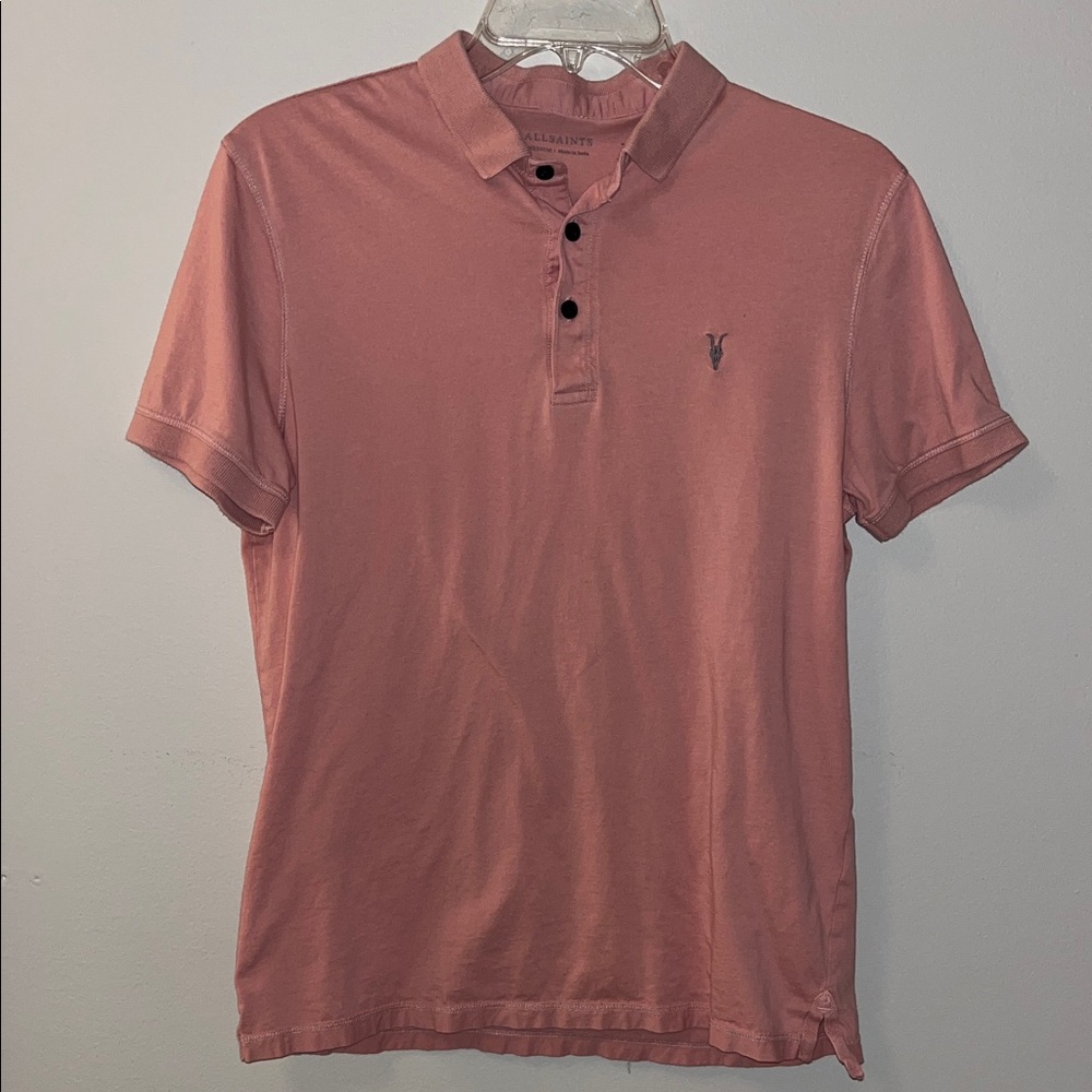 All Saints Men's Vidal Polo Shirt - M